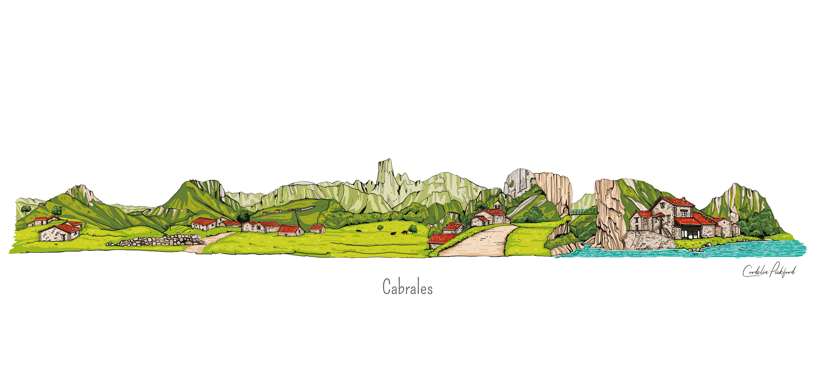 Skyline de Cabrales