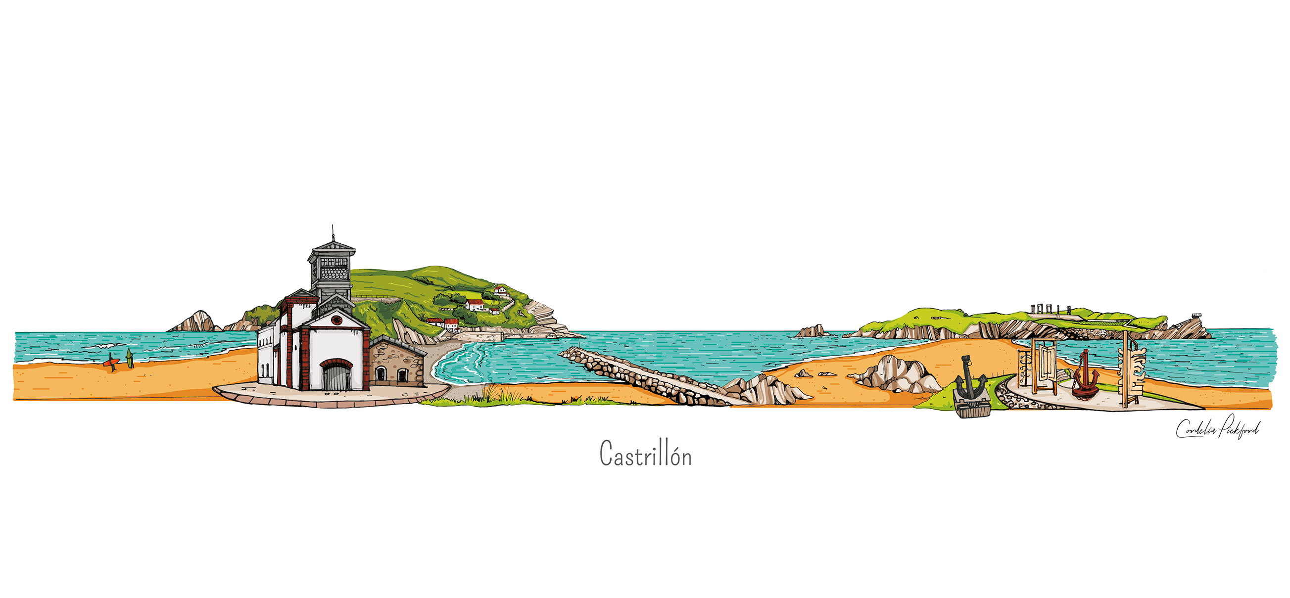 Skyline de Castrillón