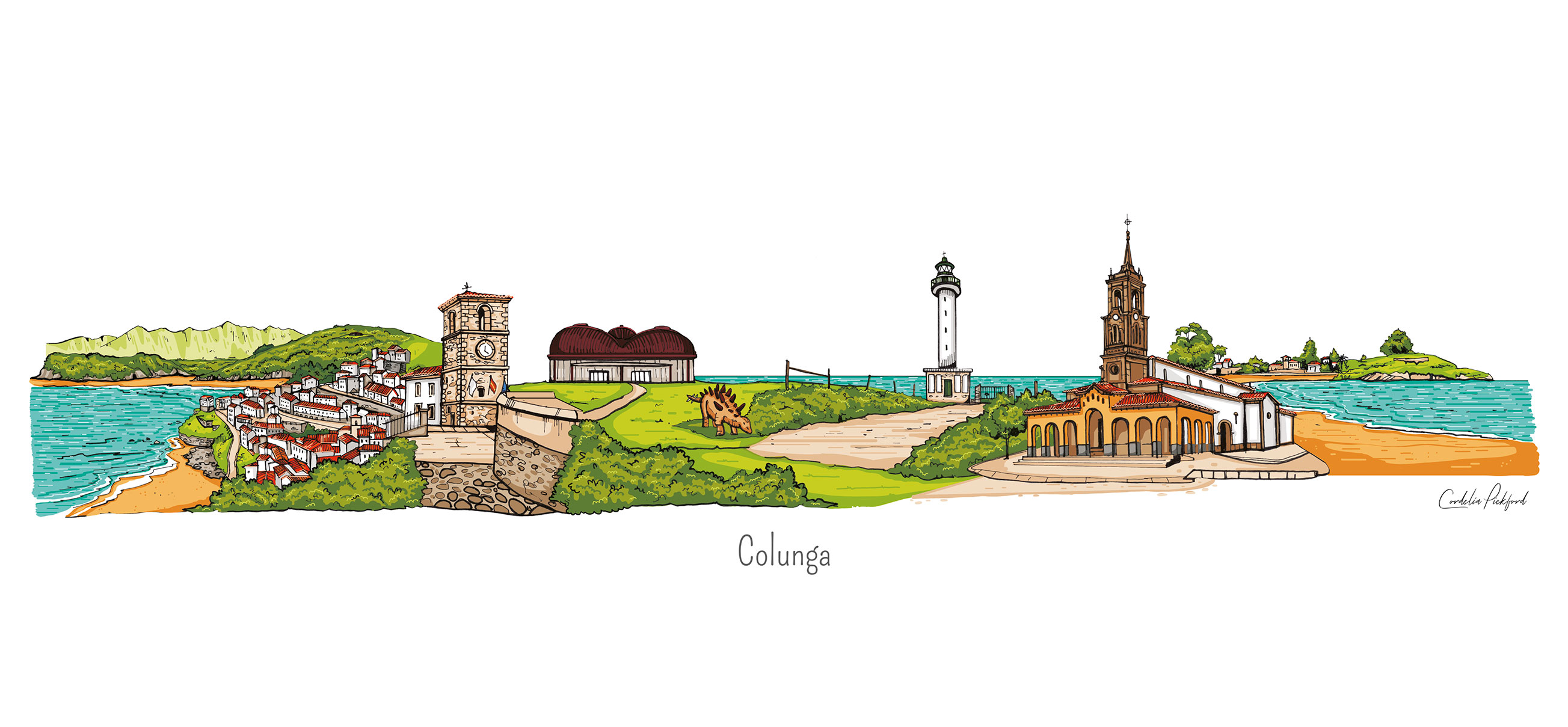 Skyline de Colunga