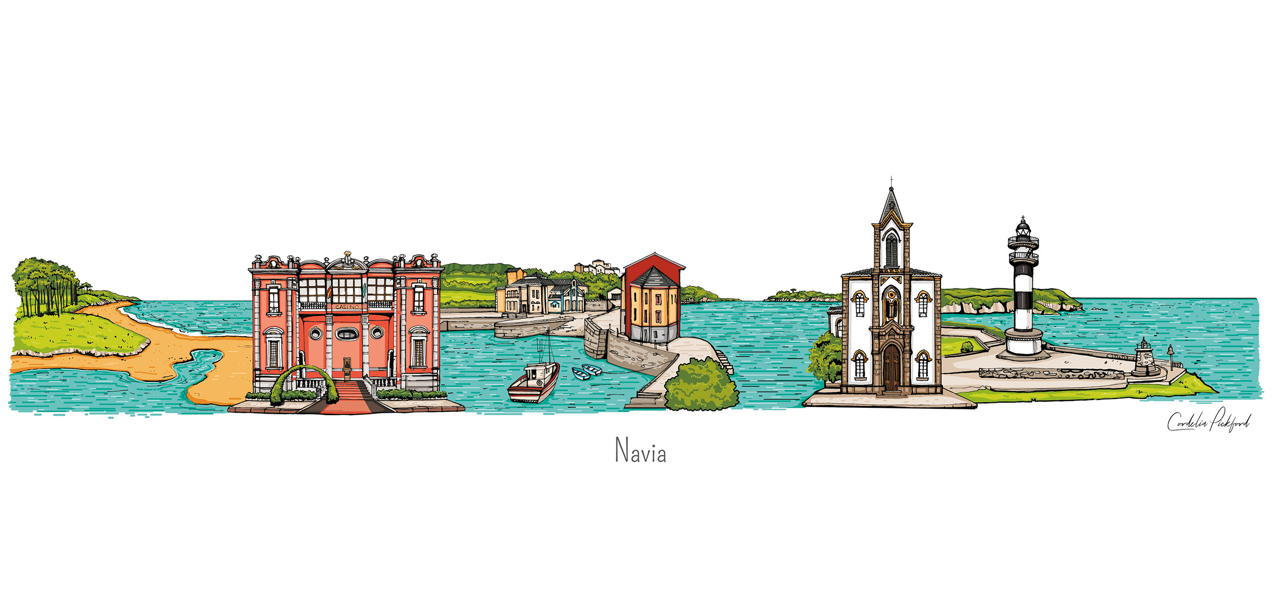 Skyline de Navia