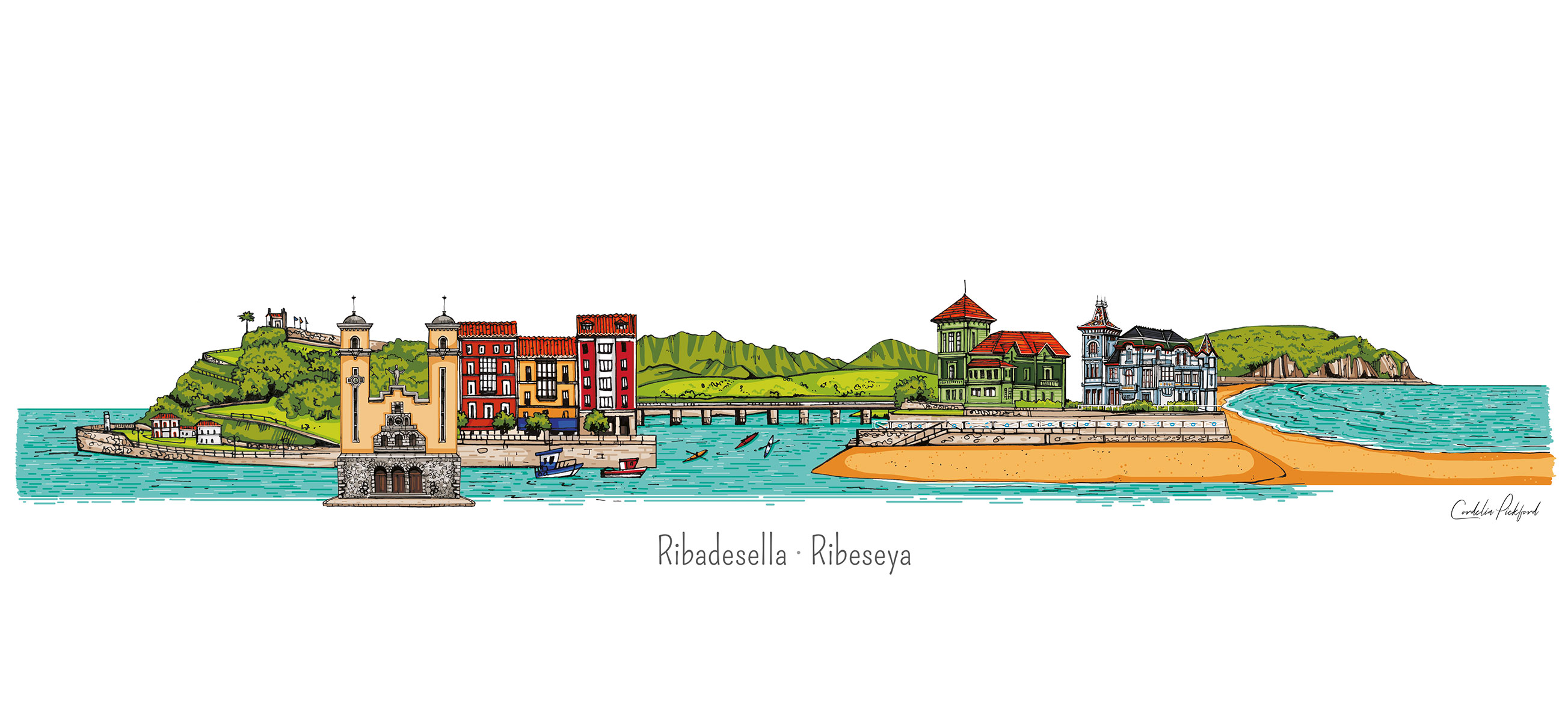 Skyline de Ribadesella