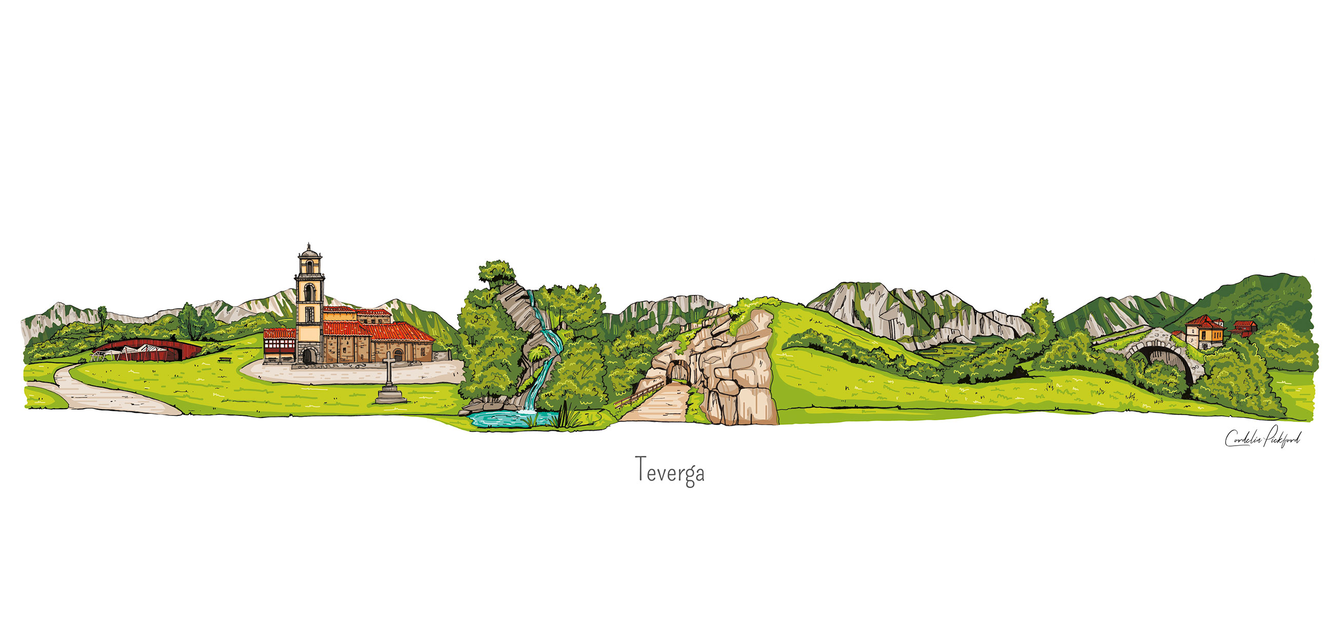 Skyline de Teverga