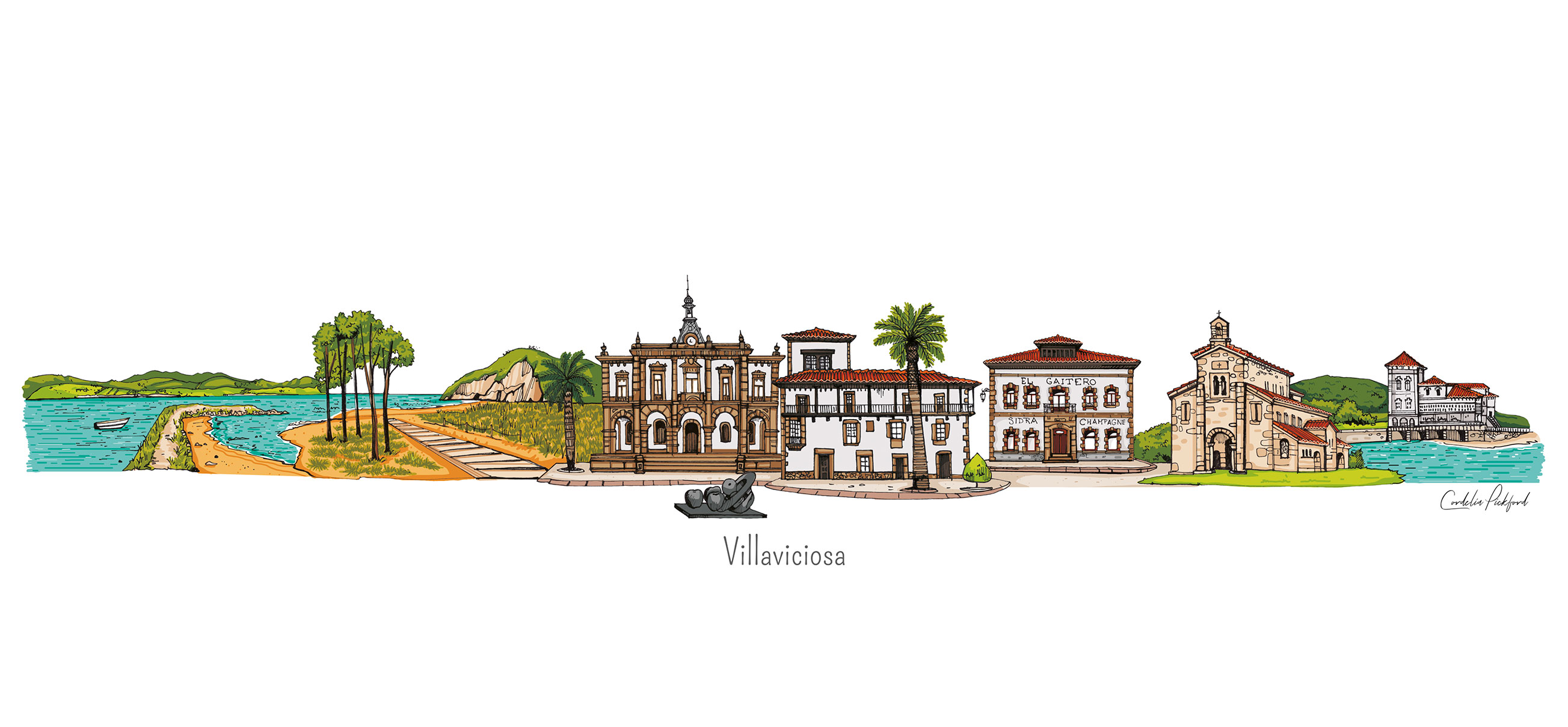 Skyline de Villaviciosa