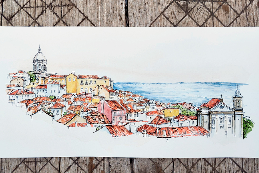 Watercolours of Portugal
