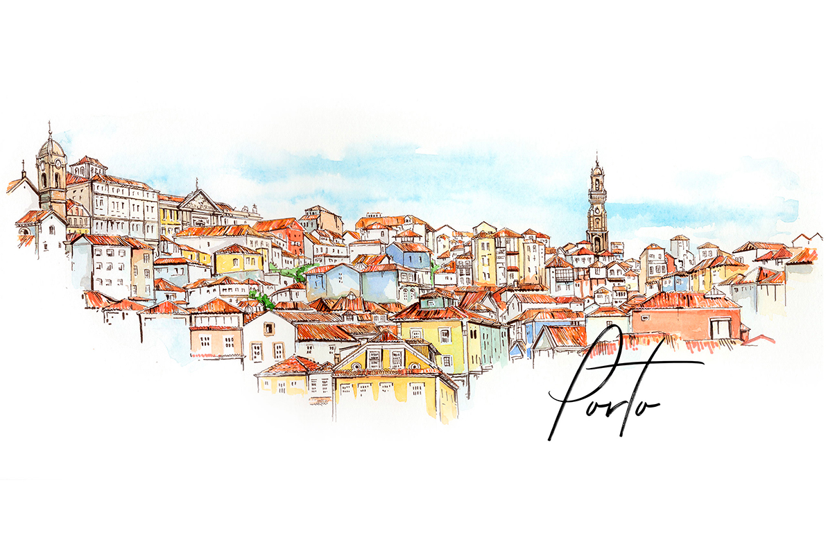 Watercolours of Portugal