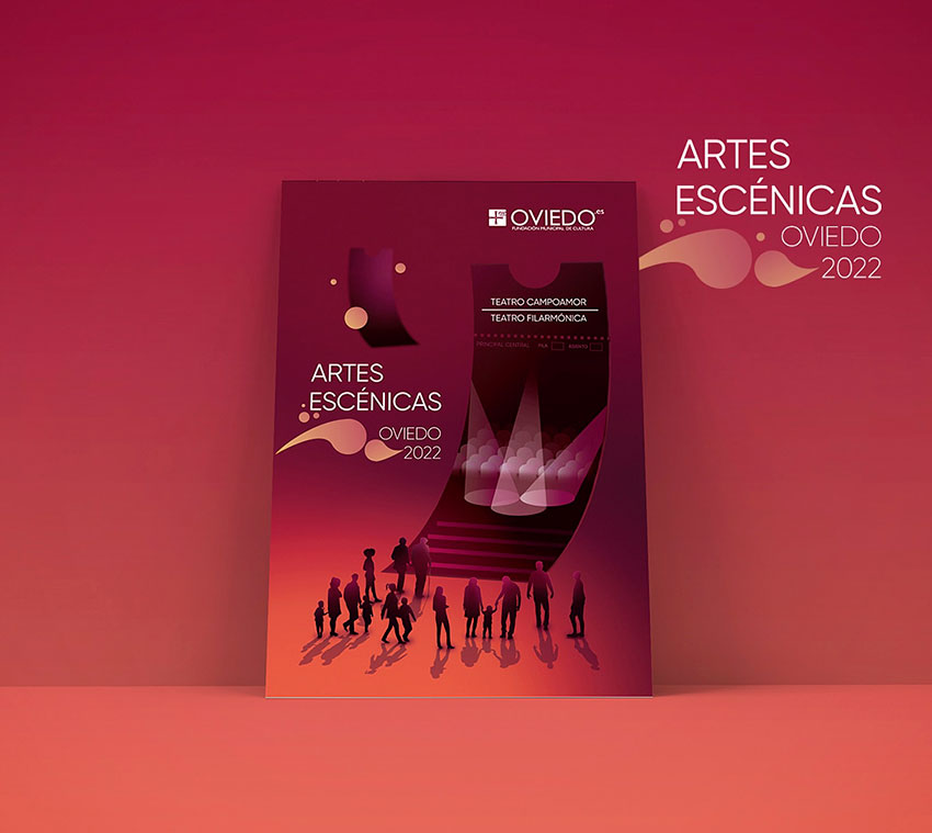 carteleria Artes Escénicas Oviedo 2022
