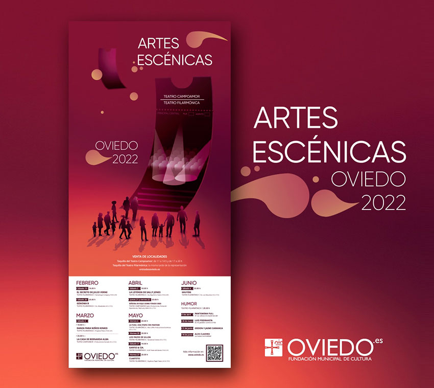 carteleria Artes Escénicas Oviedo 2022