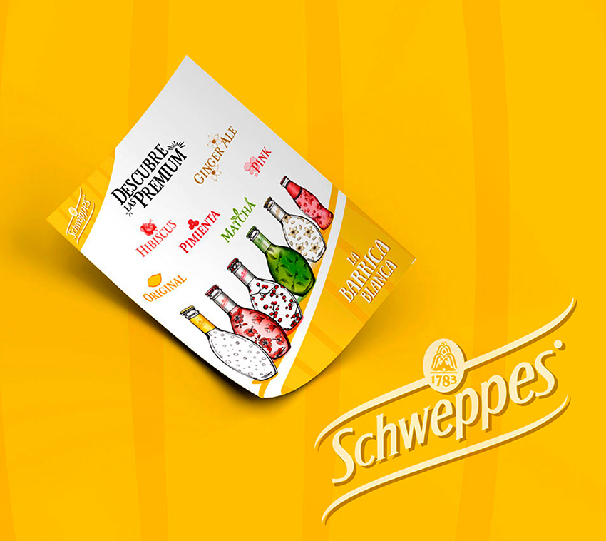 Schweppes poster