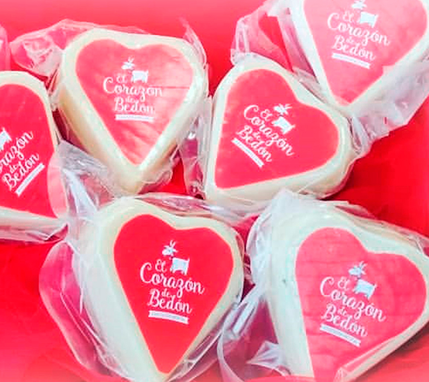 etiqueta de Quesos Bedón