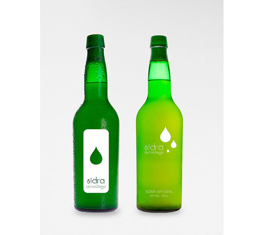 etiquetas de sidra asturiana