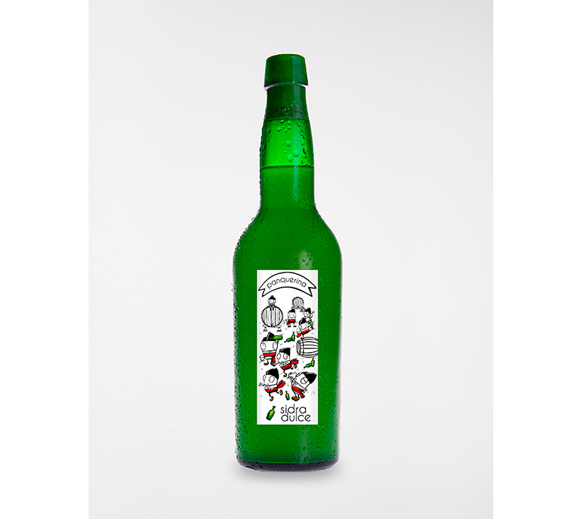 etiquetas de sidra asturiana