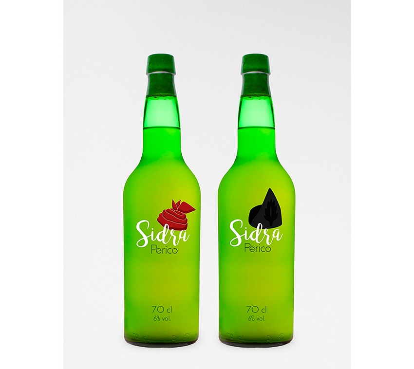 etiquetas de sidra asturiana