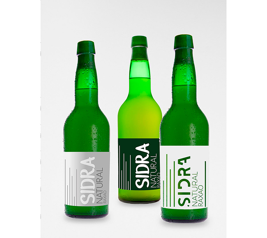etiquetas de sidra asturiana