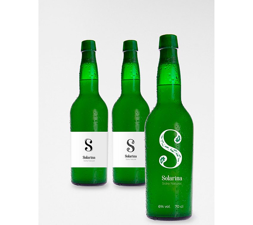 etiquetas de sidra asturiana