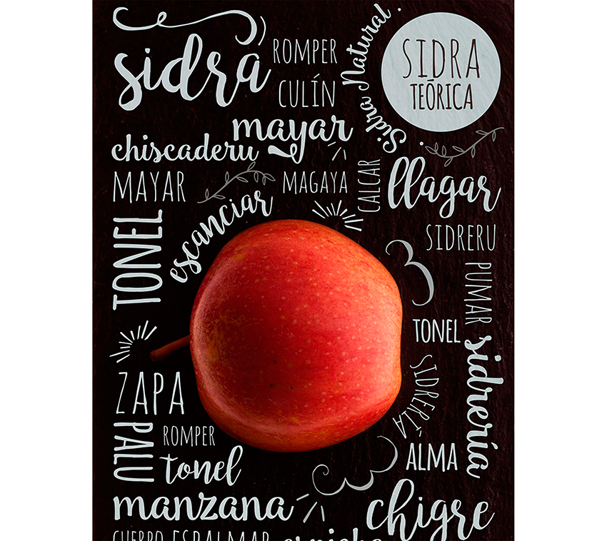 etiquetas de sidra asturiana