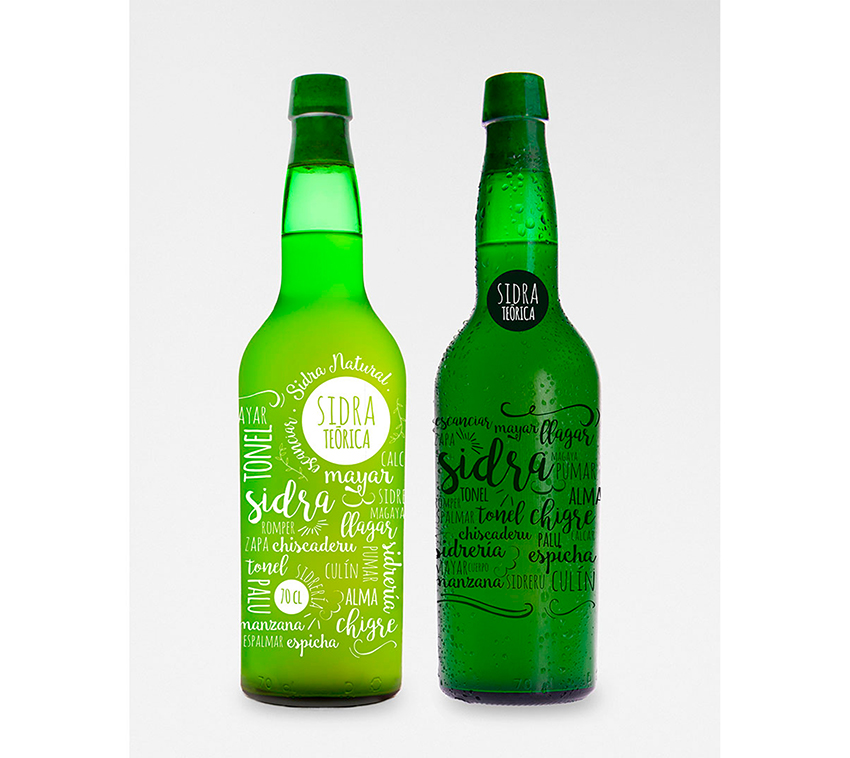 etiquetas de sidra asturiana