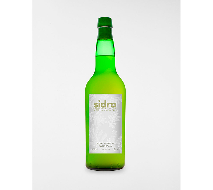 etiquetas de sidra asturiana