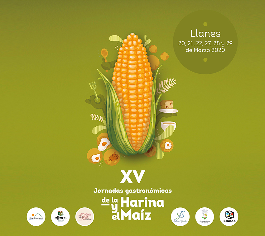 carteleria Jornadas de la Harina y del Maíz