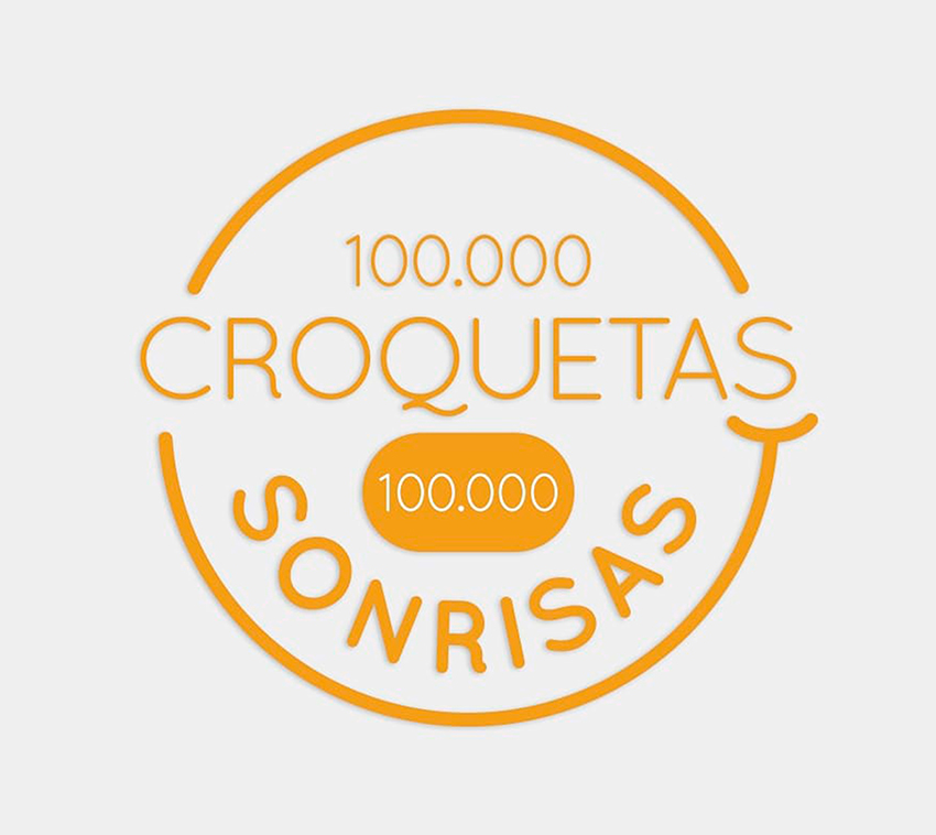 Logotipo de 100.000 Croquetas