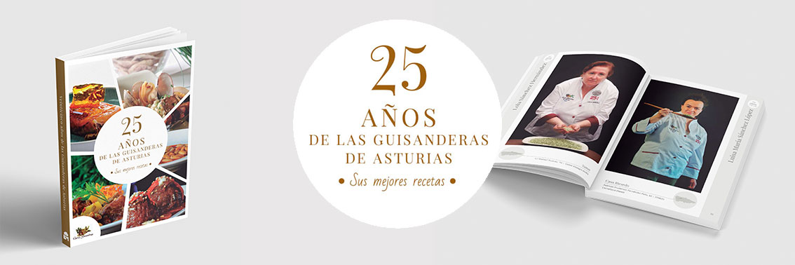 25 años de las guisanderas book design