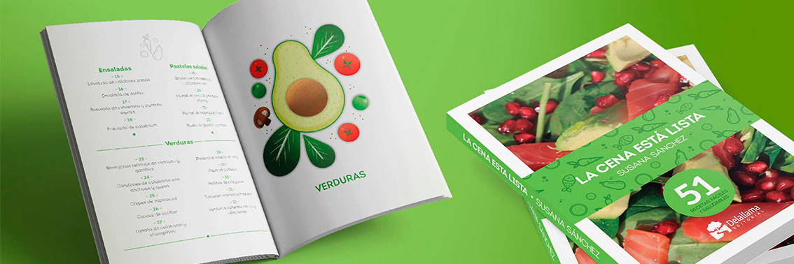 libro de La cena está lista