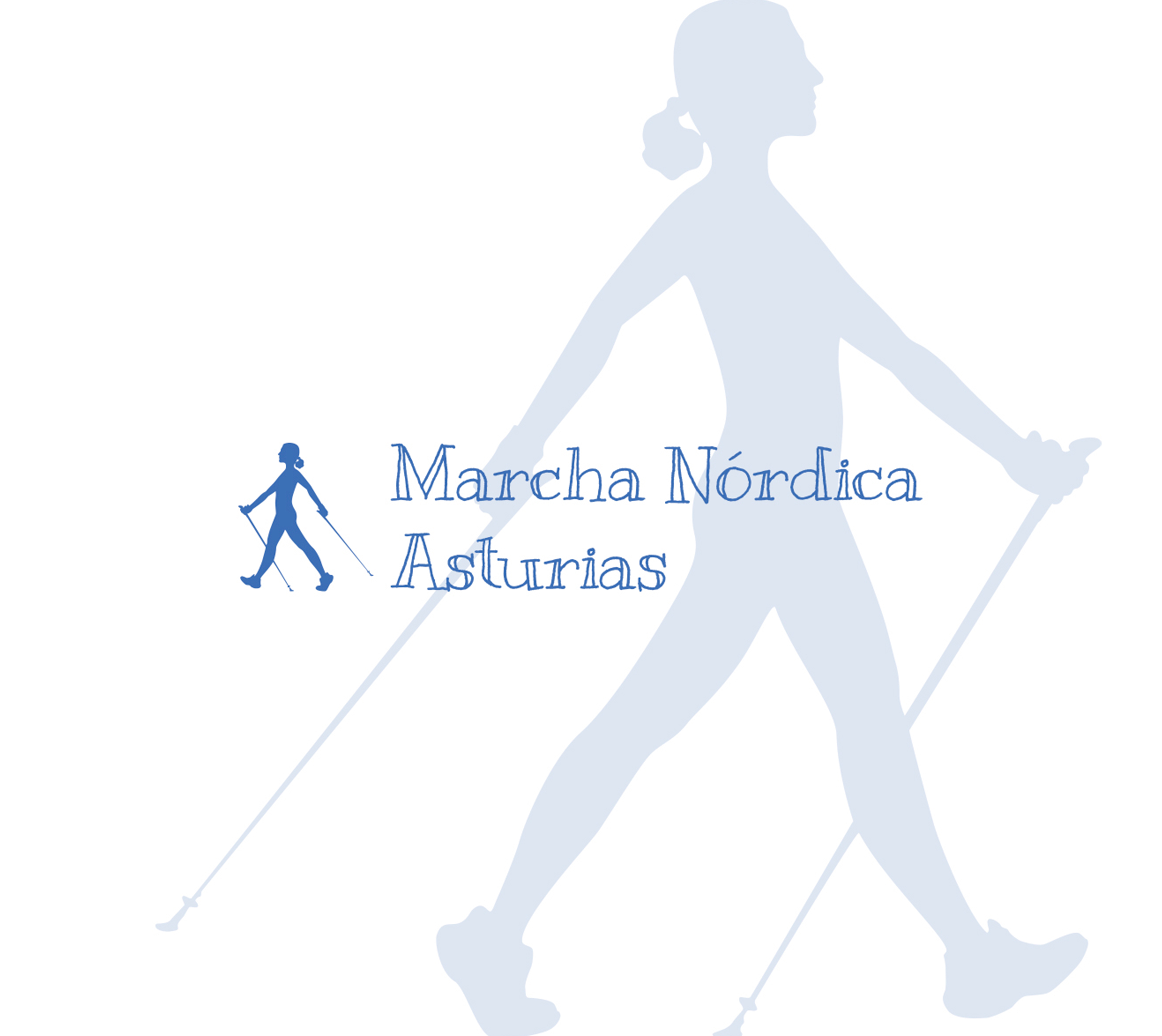 Logotipo de Marcha Nórdica Asturias