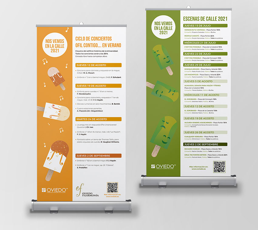 carteleria Nos vemos en la calle  2021