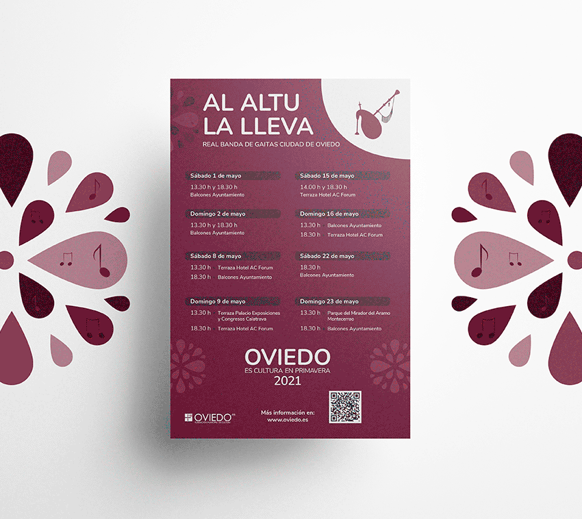 carteleria de Oviedo es cultura en primavera