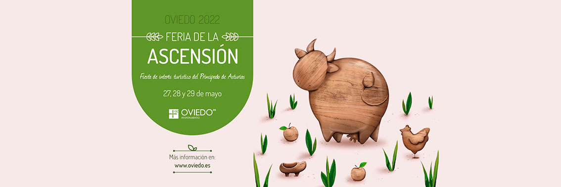 carteleria de La Feria de la Ascensión Oviedo 2022