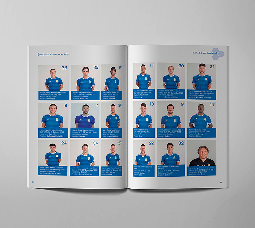 Cuadernillo del Real Oviedo