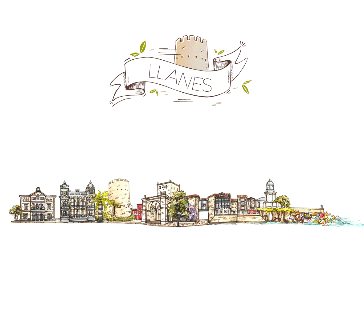 Libro de skylines de Llanes