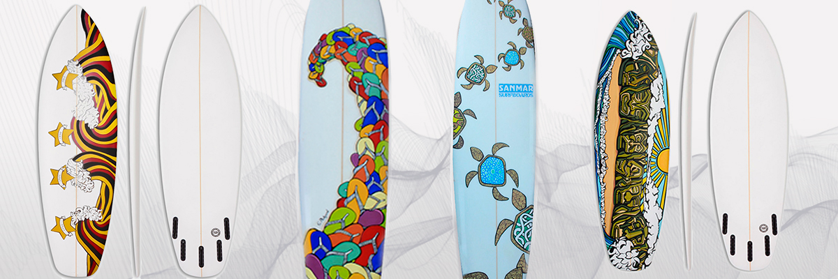 Tablas de surf personalizadas
