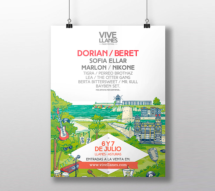 carteleria Vive Llanes